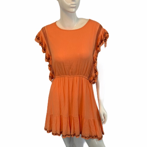 Free People Dresses & Skirts - ❗️Clearance❗️NWT Free People Embroidery Mini Dress